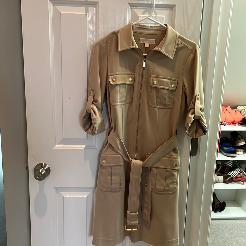 Michael Kors Cargo Dress with Belt Size Small